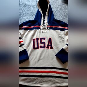USA Olympic Hooded Hockey Jersey